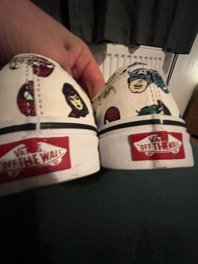 Brand New Limited edition Marvel Vans size 5