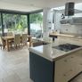 Cream High Gloss Kitchen Image 8