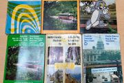 Dublin Bus \ Provincial Timetables with Maps - all different 1972-1978