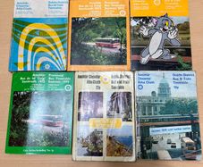 Dublin Bus \ Provincial Timetables with Maps - all different 1972-1978
