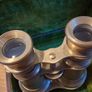 Brass Binoculars in fitted case Image 3