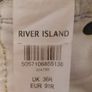 Men's River Island Jeans Straight Leg 36/32 Image 7