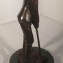 Golfer - Bronze, Marble Image 4