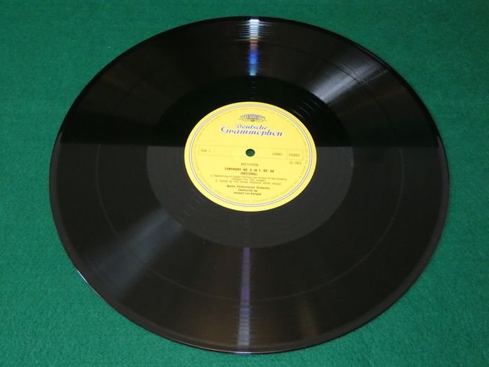 Beethoven Pastoral Herbert Von Karajan Uk Pressing Lp