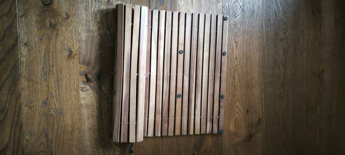 Indoor & Outdoor Acacia Bathroom Grate