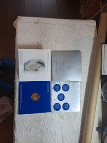 Millenium Dome 5 pound coin in presentation case