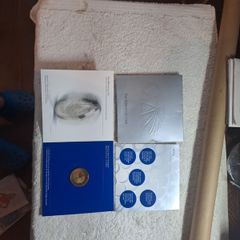 Millenium Dome 5 pound coin in presentation case