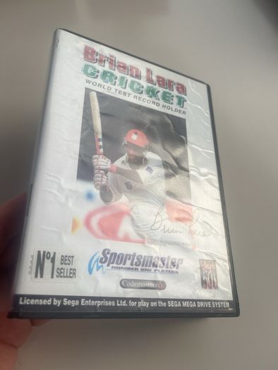 Megadrive Game Brian Lara Cricket