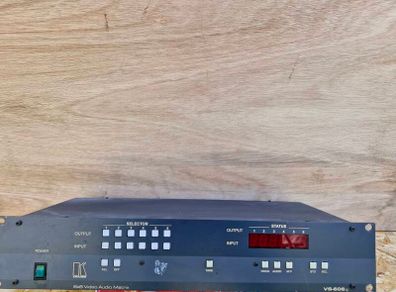 Kramer VS-606xl 6X6 Composite Video & Audio Matrix Switcher #4
