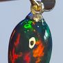 Ethiopian Fire Opal Pendant 2.7 ct on 925 Silver Image 2