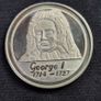 British Monarchs George I 1714-1727 Commemorative Coin Image 3
