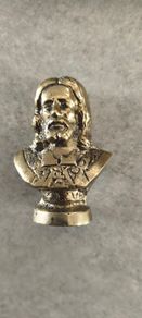 Brass Oliver Plunkettas docertive item / paperweight and as Pipe tamper