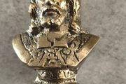 Brass Oliver Plunkettas docertive item / paperweight and as Pipe tamper