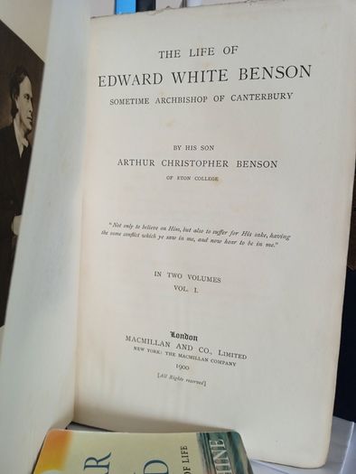 The Life of Edward White Benson: Sometime Archbishop of Canterbury by his Son Arthur Christopher Benson (2 Volume Set) (LP650)