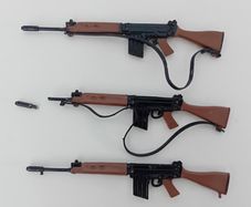 Palitoy Action Man SLR Rifles x 3