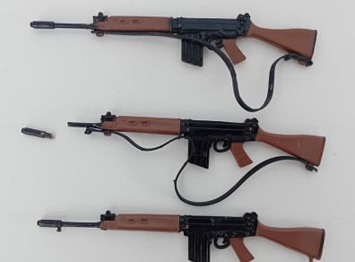 Palitoy Action Man SLR Rifles x 3
