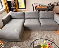 Vimle 3-seater sofa bed with storage