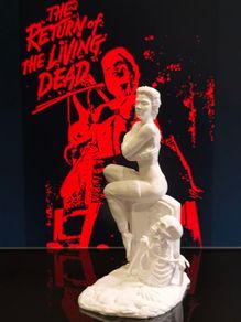 3D Printed Trash (Linnea Quigley) From Trash's Revenge / The Return of the Living Dead Universe (1985) Diarama ,