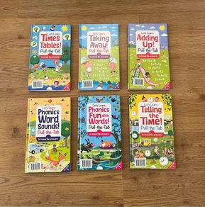 Let's Learn Pull-the-Tab book sets