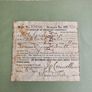Album with Many 1800 1900 Dicument Births Deaths Bank Vacation etc Please see all Pictures Image 7