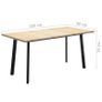 Dining Table 180x90x76 cm Pinewood Image 5