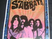 Black Sabbath-The Paradiso,Amsterdam vintage concert poster