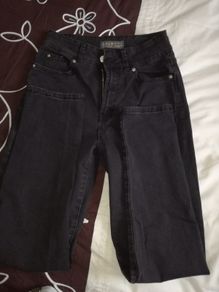 Primark Black Stylish and versatile black skinny jeans size UK 6/8