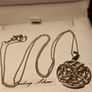 Sterling Silver Solid Celtic Pendant and Chain Image 7