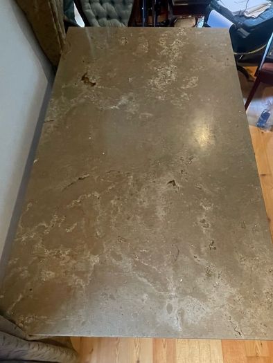 Golden Marble Table