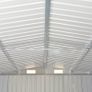 Garden Shed Grey 257 x 990x181 cm Galvanised steel Image 2
