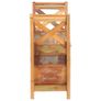 Hall Bench 103x33x72 cm Solid Reclaimed Wood Image 3