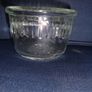 Vintage Hand Cut Jam Bowl with Lid for Sale Image 2
