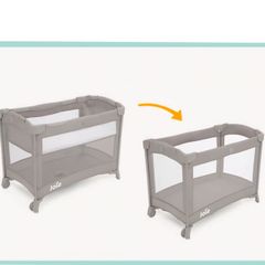 Joie travel cot with bassinet