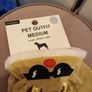 Velour reindeer festive dog coat Image 7