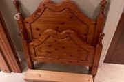 Extremely Solid Single Wooden Bed Frame - Can Deliver