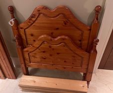 Extremely Solid Single Wooden Bed Frame - Can Deliver