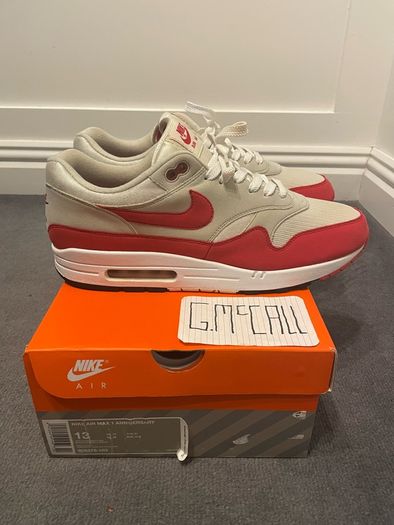 Air Max 1 Anniversary Red - 12uk