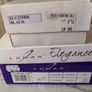 Lunar dressy black court shoes with matching bag, BNIB Image 4
