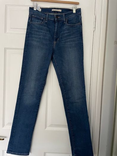 Levi's 724 High Rise Straight Jeans - W29 L32 - Premium Italian Denim