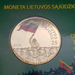 Lithuania 2013 year Proof coin.