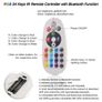 GreenSun LED Lighting Bluetooth Controller for LED Strips, 24 Buttons, IR Remote Control, 220 V Controller Control, Power Supply Plug Cable for RGB LED Strip Light Image 2