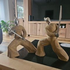 Two Modern Samurai Figure