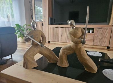 Two Modern Samurai Figure