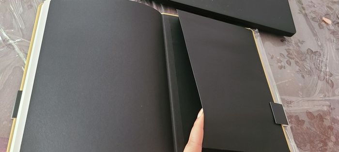 Robert Frederick PU Journal / Notebook in Gold