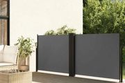 Retractable Side Awning Anthracite 100x600 cm