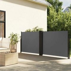 Retractable Side Awning Anthracite 100x600 cm