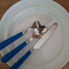 2 sets of plates + cutlery