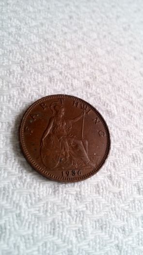 1936 English Farthing.