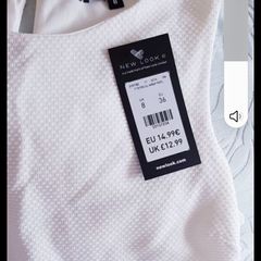 White Top - size 8