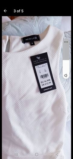 White Top - size 8